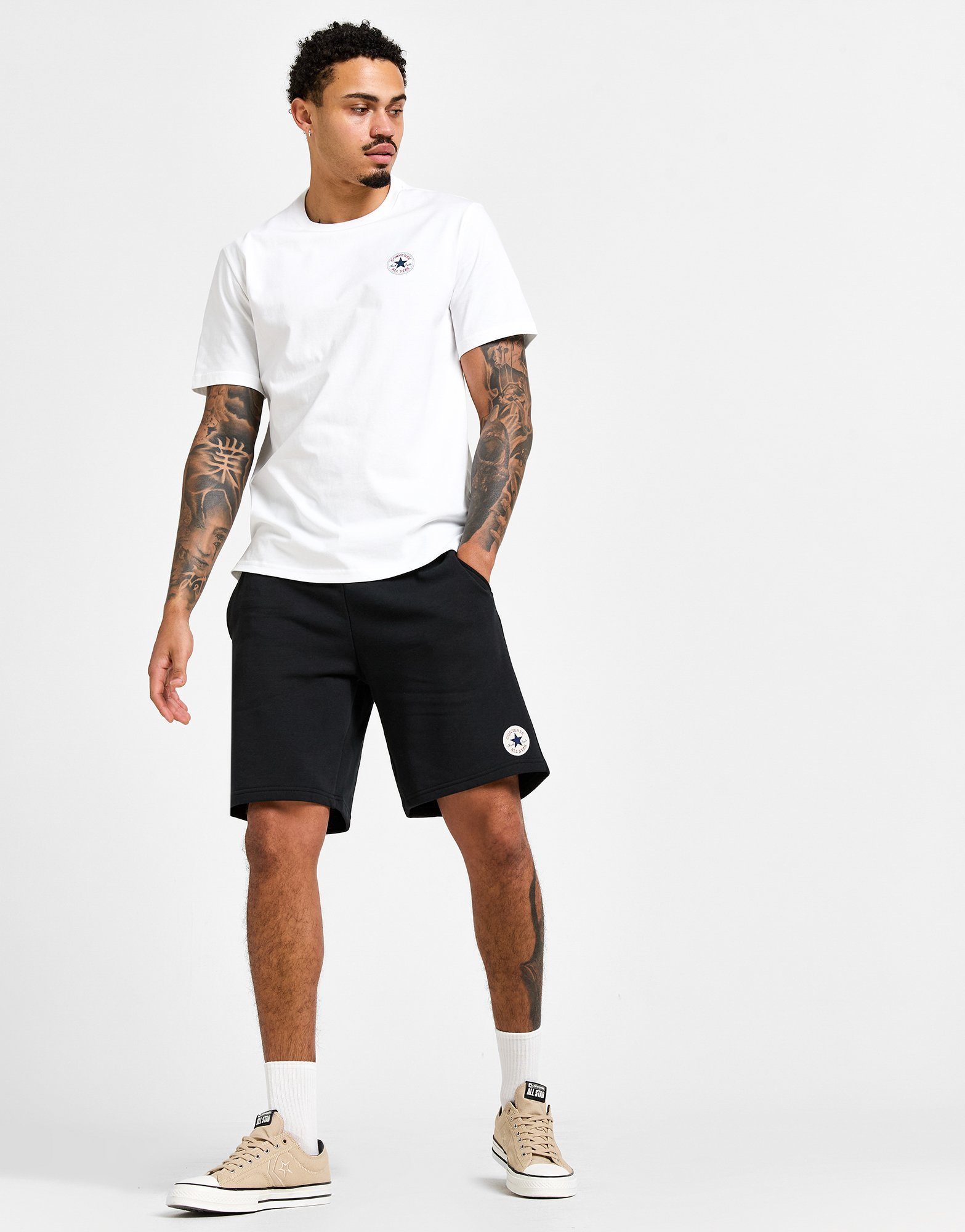 Converse T-shirt Patch Homm