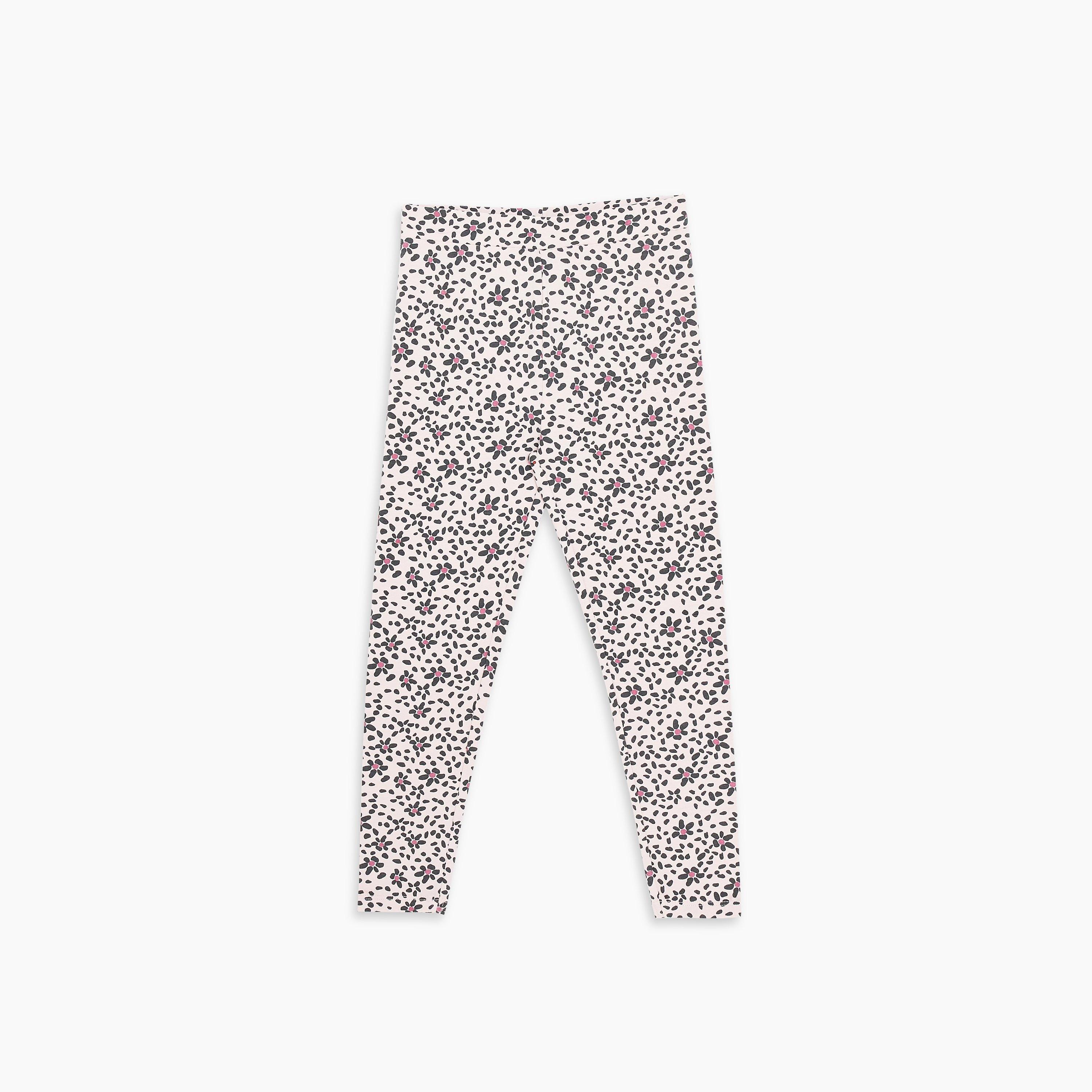 Be You Studio Younger Girls 3 Pack Mixed Leggings