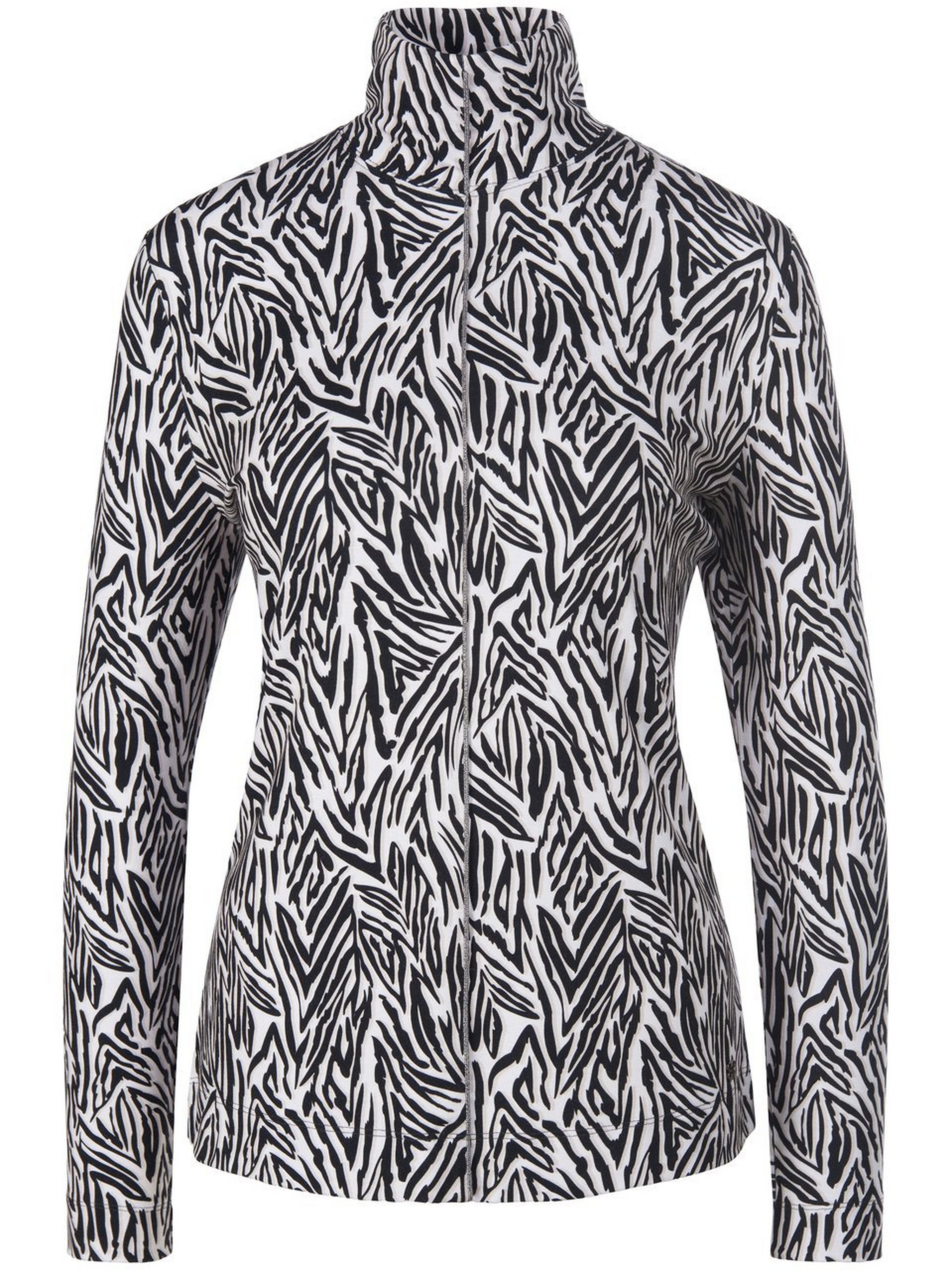 Stehkragen-Shirt