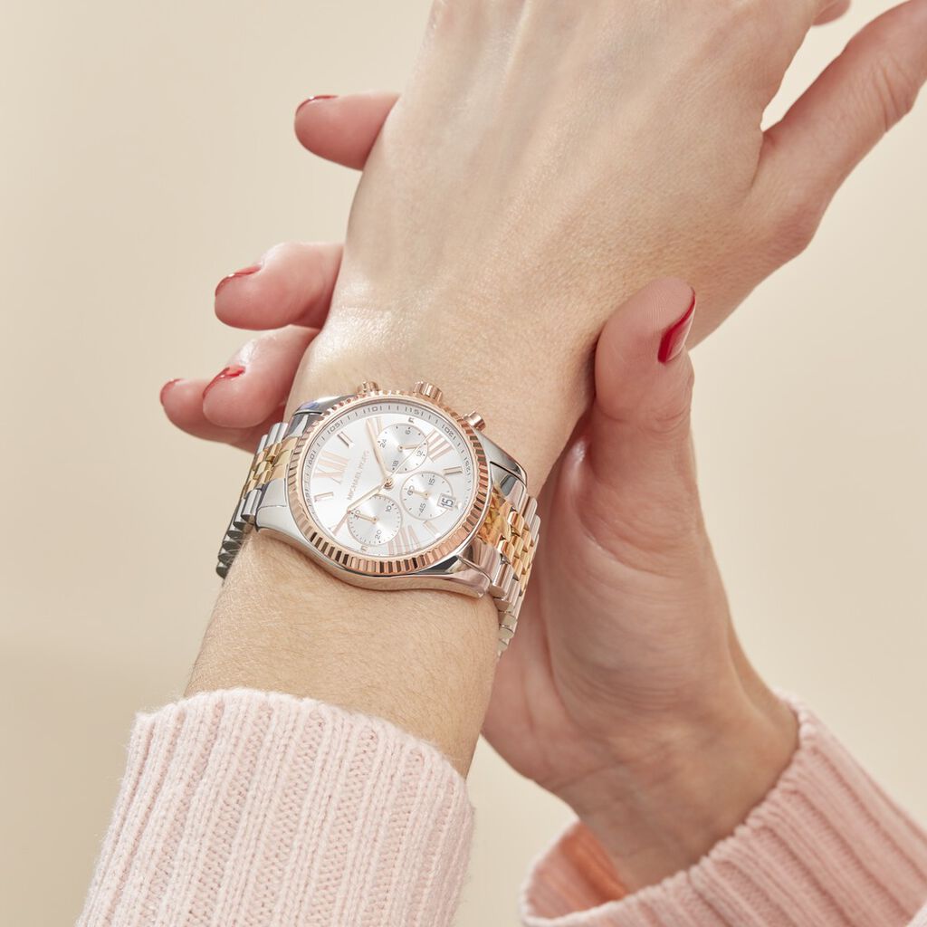 Montre Michael Kors Lexington Bicolore