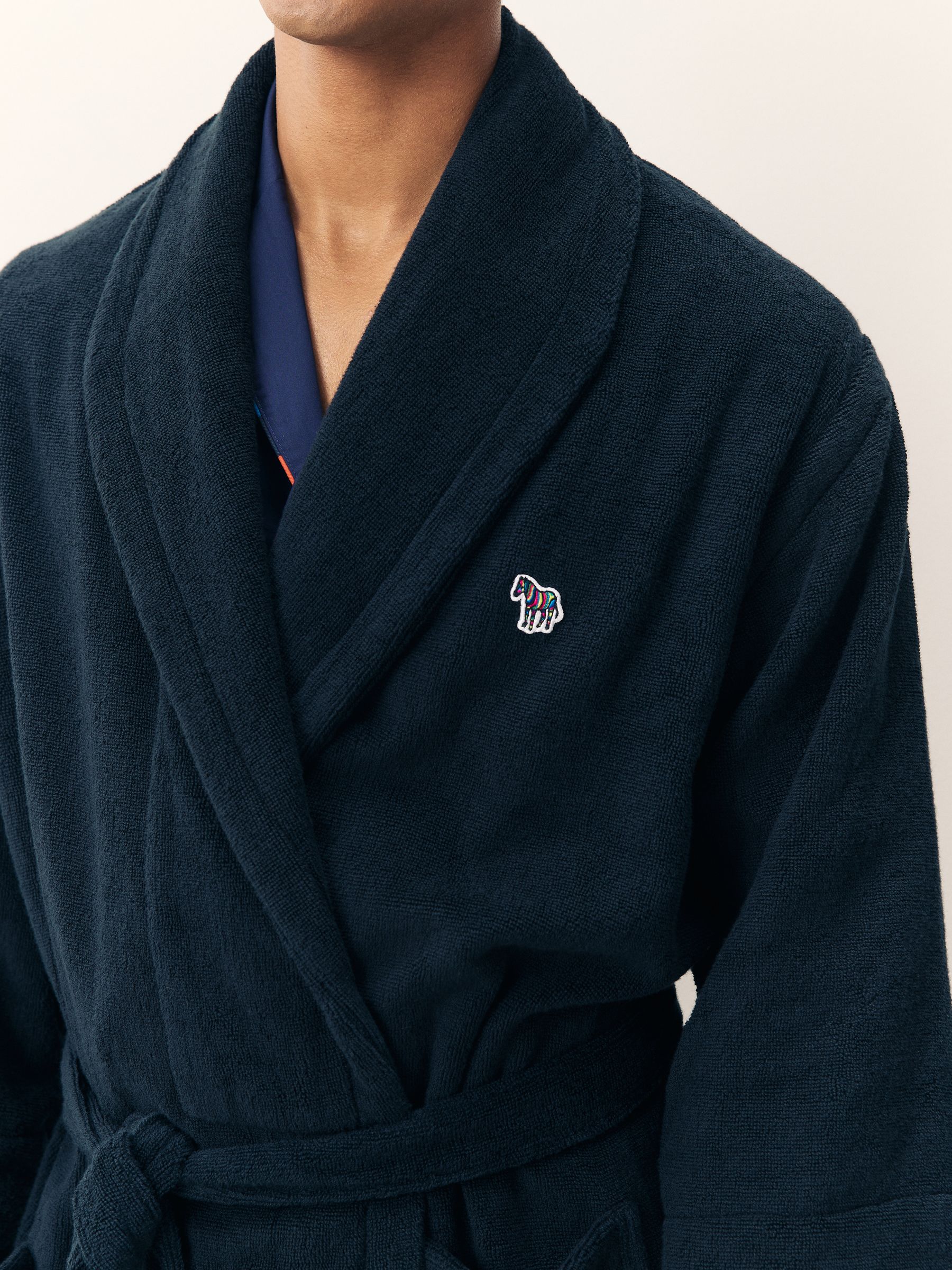PS Paul Smith Towelling Black Robe
