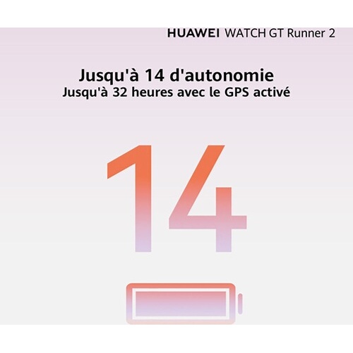 Montre connectée Huawei WATCH GT RUNNER 2 ORANGE