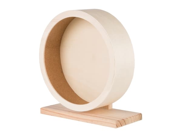 Trixie Hamsterhjul i træ, ø 28 cm