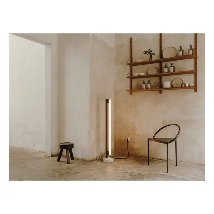 Frama Tabouret AML en pin | Bois foncé
