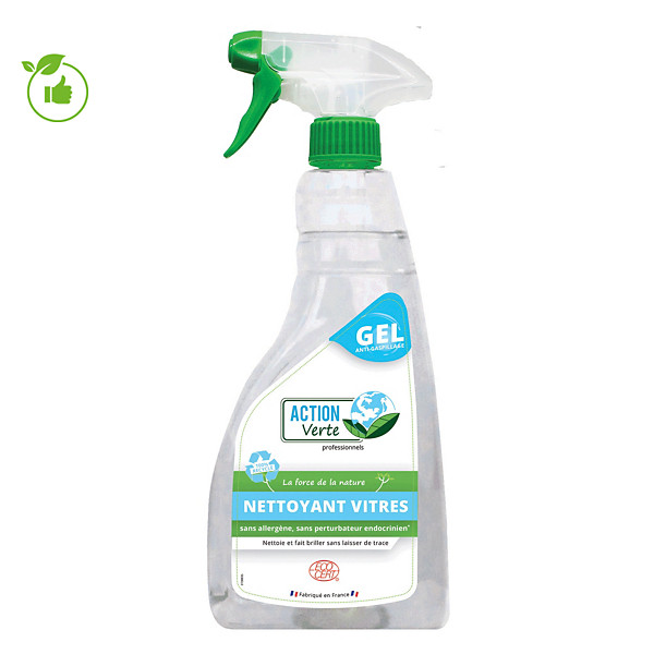 Nettoyant vitres et surfaces en gel Action Verte 750 ml