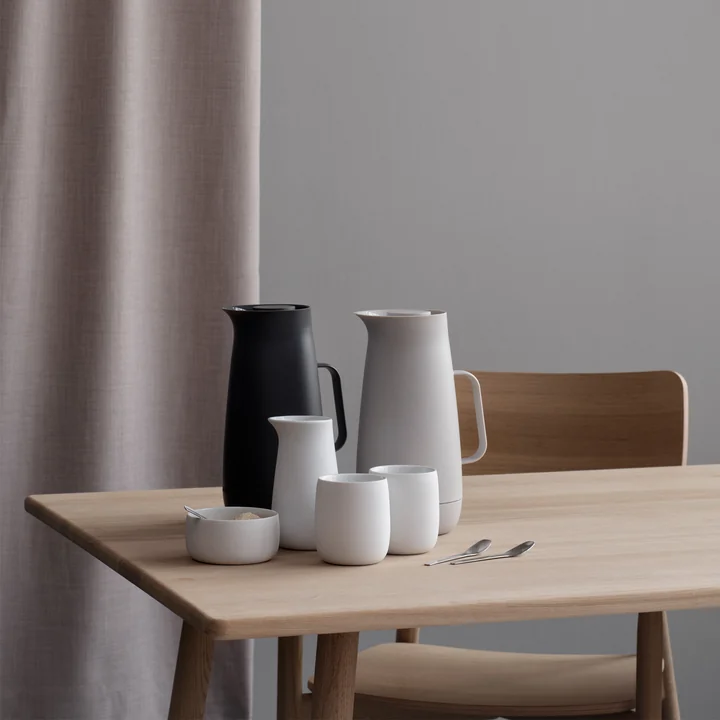 Stelton - Foster Isolierkanne 1 l, Edelstahl