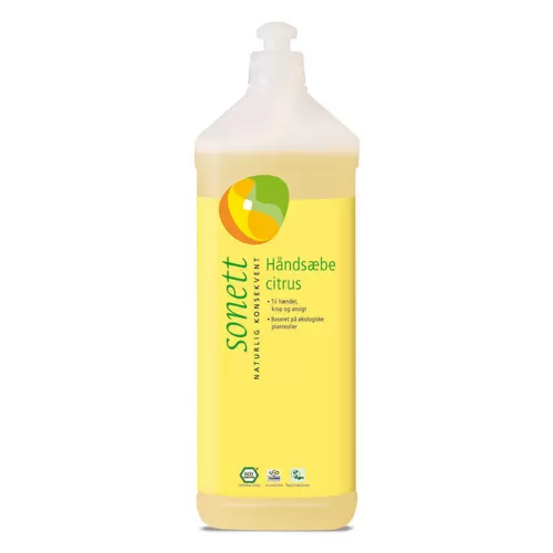 Sonett Håndsæbe, Citrus - 1 liter