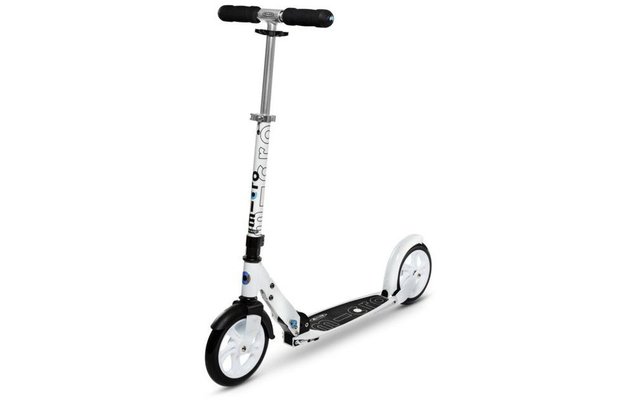 Micro Black/White klappbarer Scooter