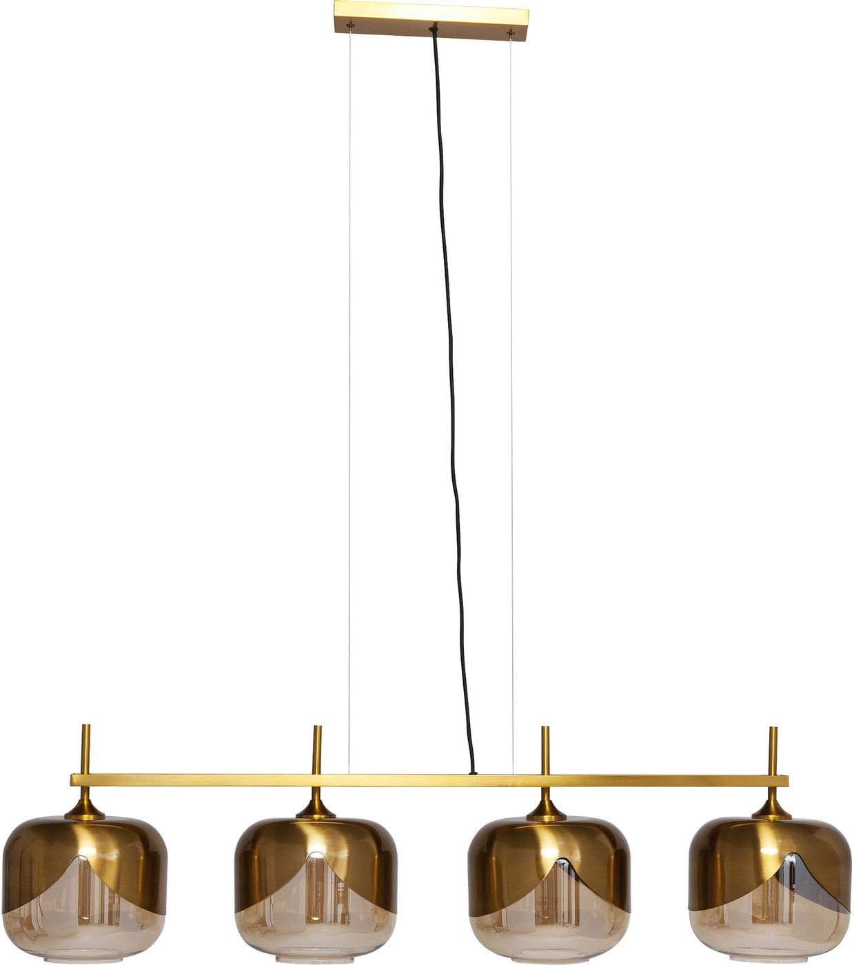 Kare Design Hängeleuchte Golden Goblet Quattro Ø25cm, 143x129x25cm