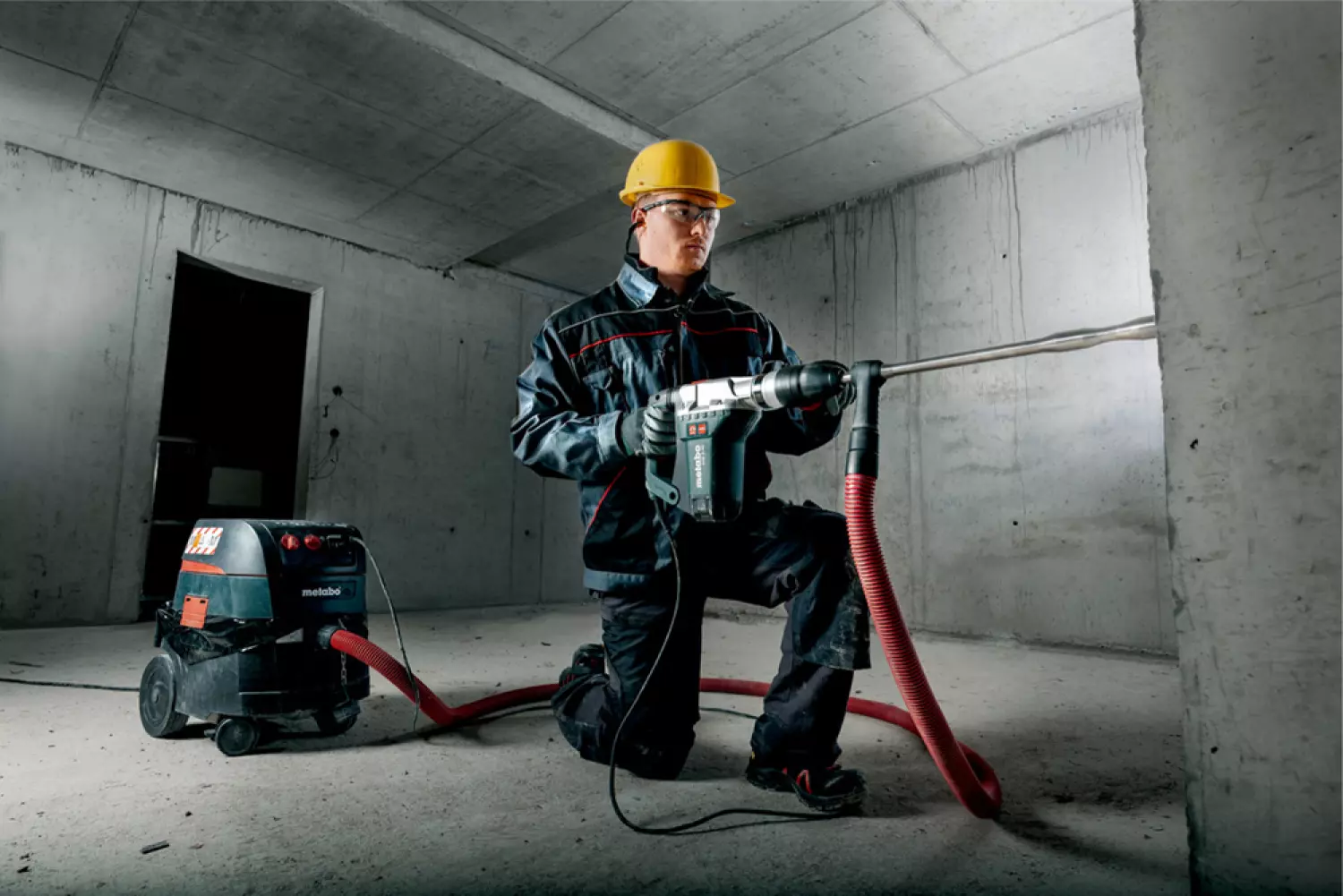 Metabo ASR 35 M ACP Bouwstofzuiger - 1400W - M-klasse - 35L