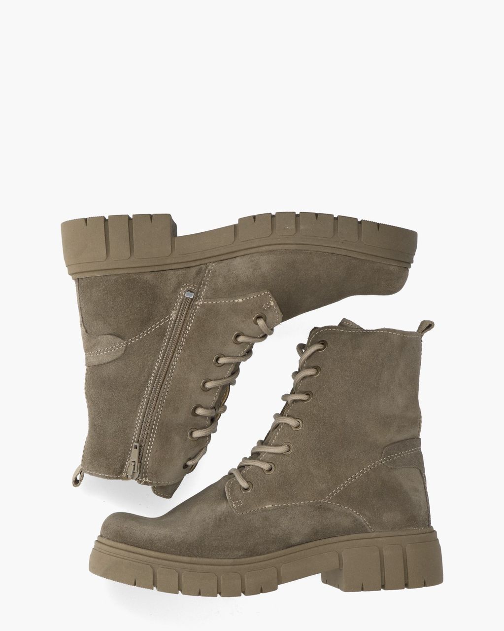 Cypres Uta Taupe Dames Veterboots