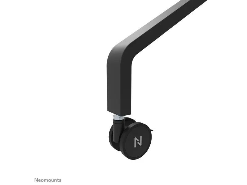 Neomounts FL50-525BL1 - Vogn med hjul - robust - for fladt panel - gulvstander - låsbar - stål - sort - skærmstørrelse: 55