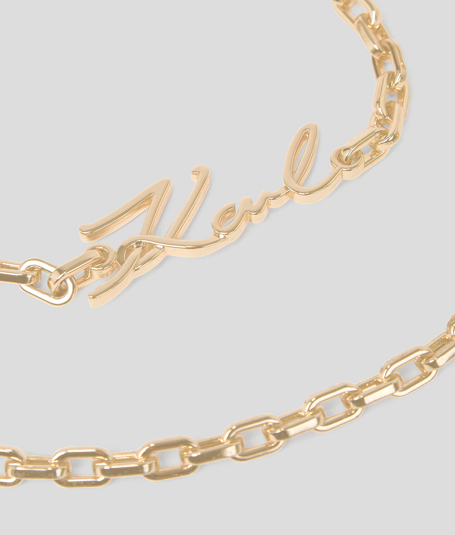 CEINTURE CHAÎNE K/SIGNATURE - Or