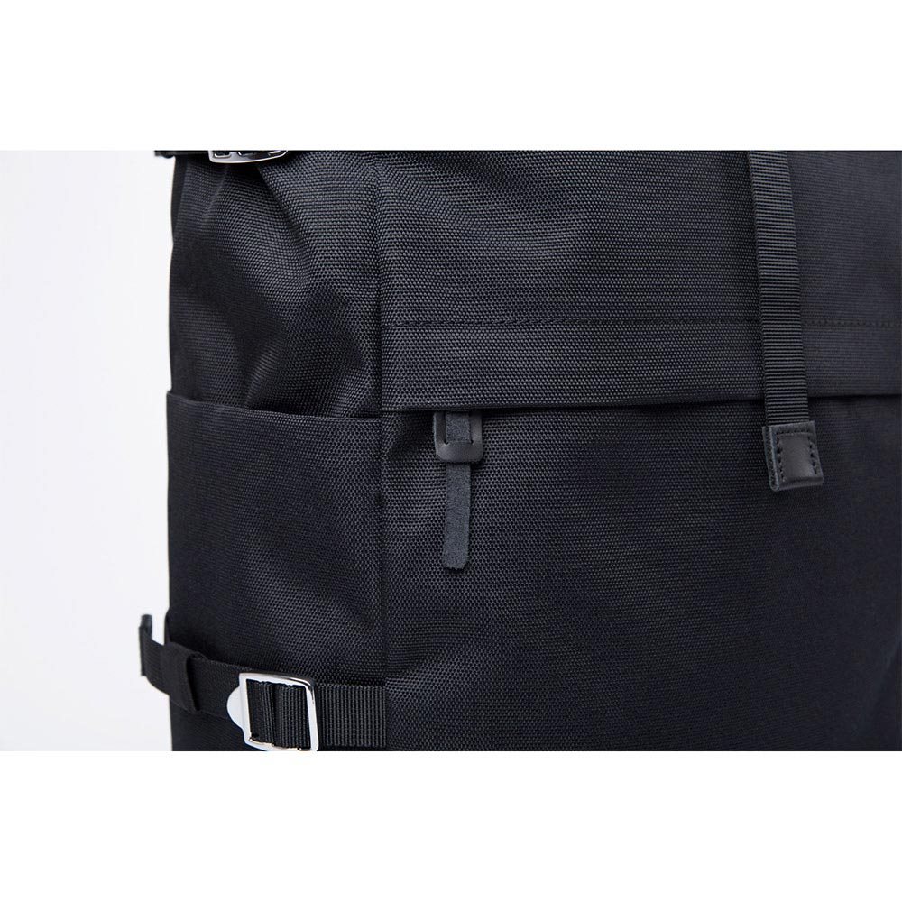 Sandqvist Bernt Backpack black with black leather
