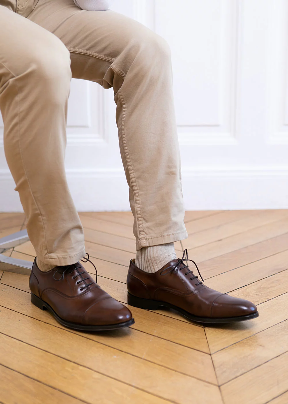 RICHELIEU ASCOLI CUIR MARRON