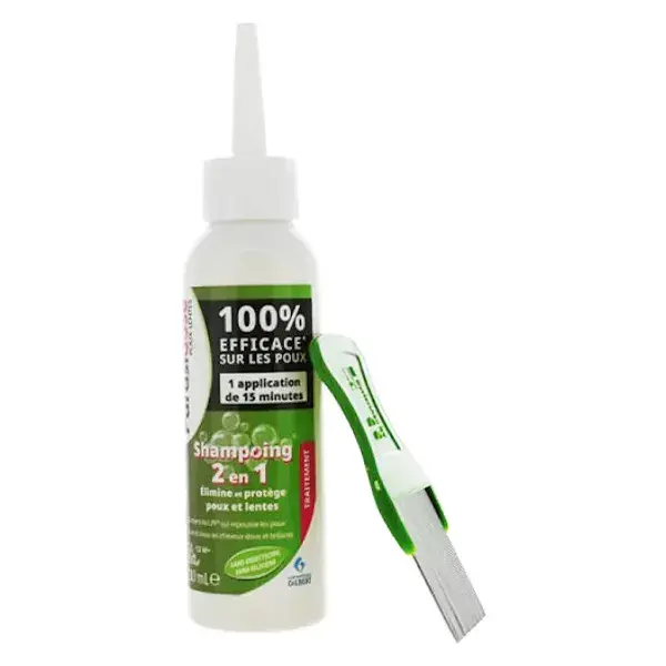 Shampoo 2 em 1 Parasidose: Protege e Elimina Piolhos e Lêndes - 100ml