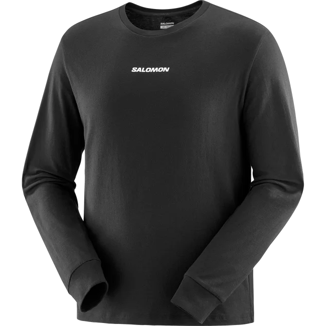 SALOMON LOGO PERFORMANCE  Langarmshirt Herren