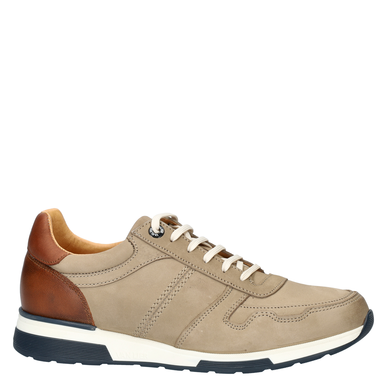 Van Lier Positano heren sneaker Van Lier Bruin