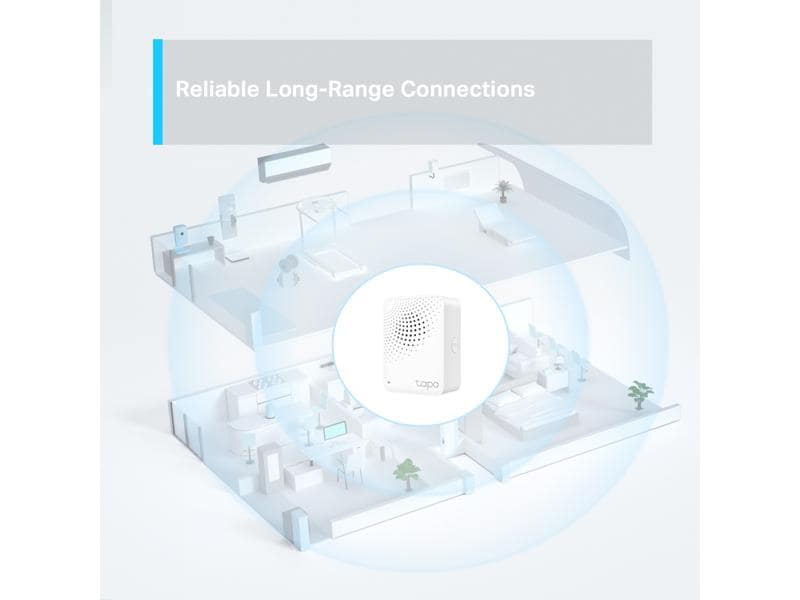 TP-Link Smart Hub mit Klingelton Tapo H100 Tapo Smart IoT Hub mit Klingelton