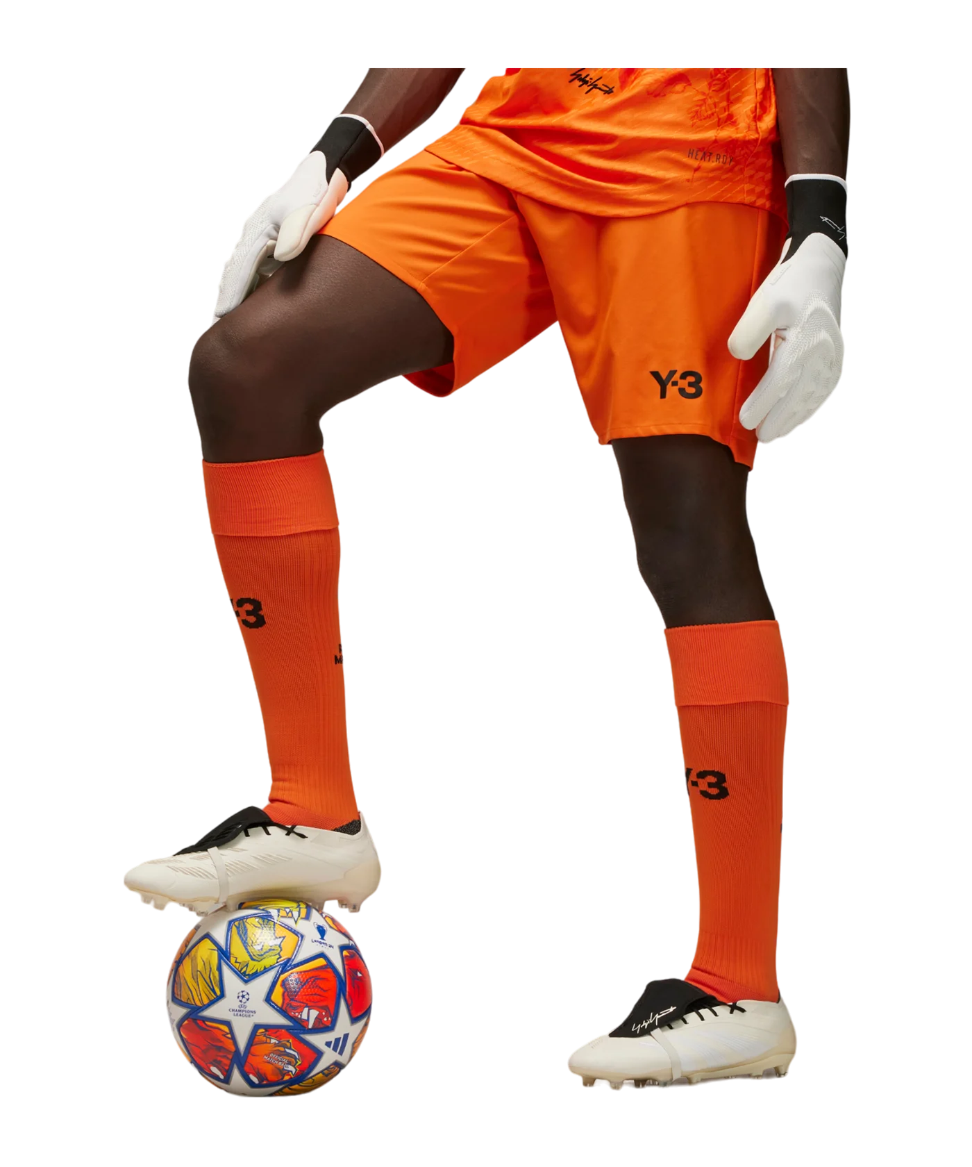 adidas Real Madrid Y3 Auth. Short 4th 2023/2024 Orange