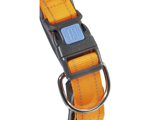 Halsband ArmoredTech Hondencontrole Maat XS 31 - 35 cm oranje