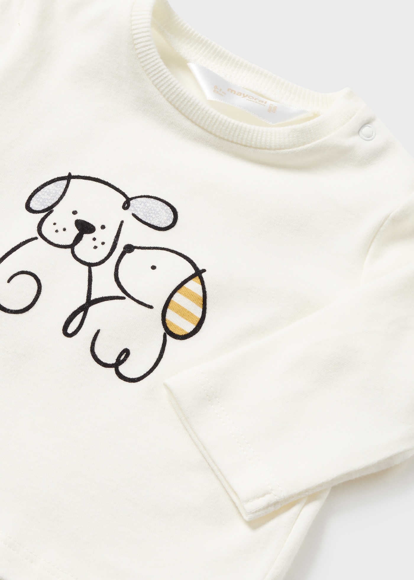 Conjunto de moletom de 3 peças Better Cotton para recém-nascidos
