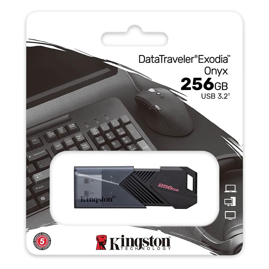 Kingston DataTraveler Exodia Onyx 256 Go