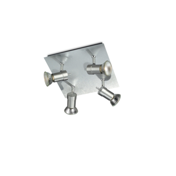 Philips OpbouwspotTitan Aluminium 4 x 50W