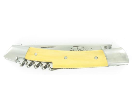 Le Thiers Buis - 2 pièces - 2 mitres Couteau de poche Le Thiers par Chazeau Honoré