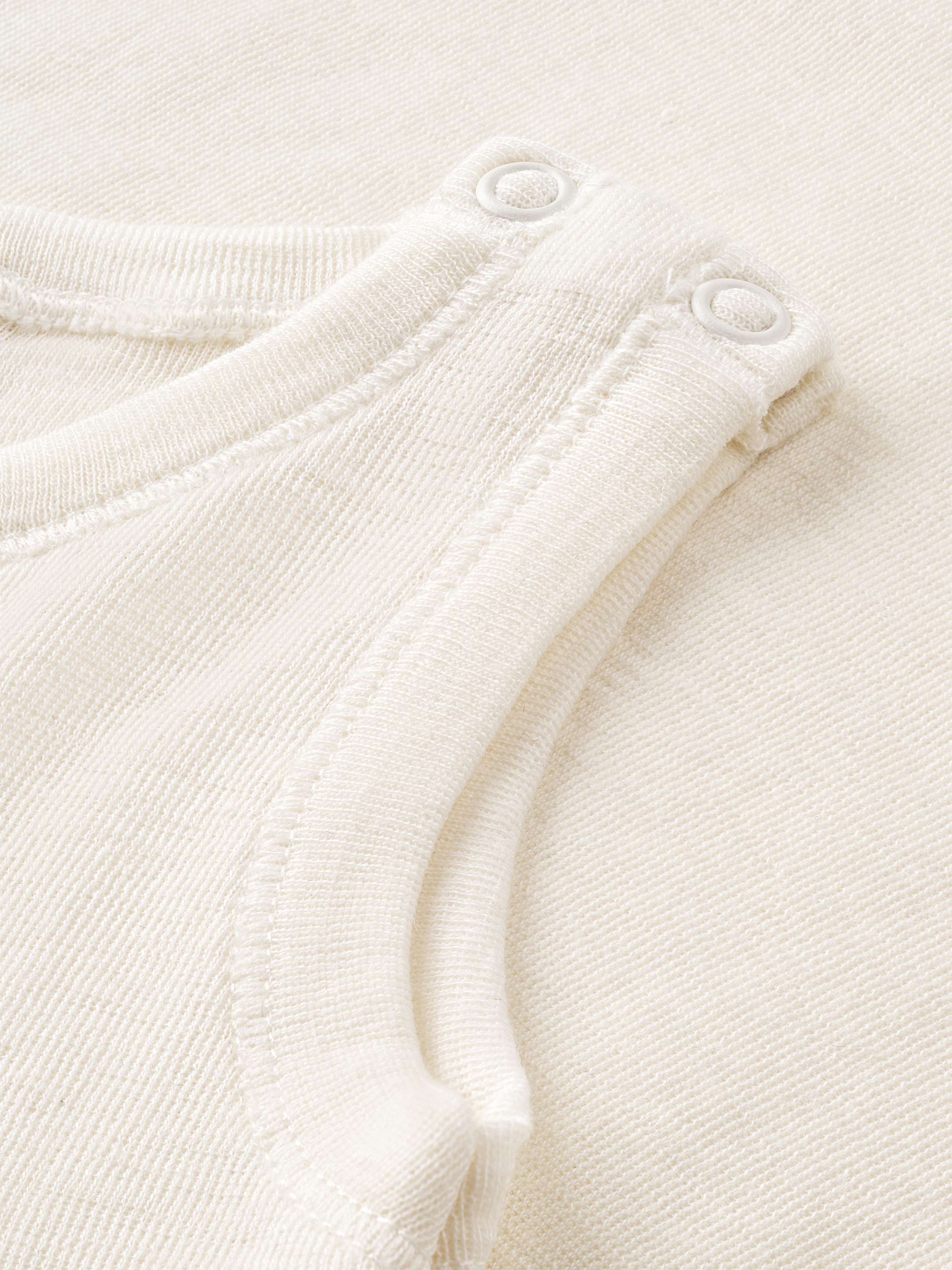 Romper zonder mouw van merinowol/zijde voor baby's (2 stuks)