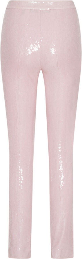 ROTATE Birger Christensen Sequin Boot Cut Pants Orchid pink