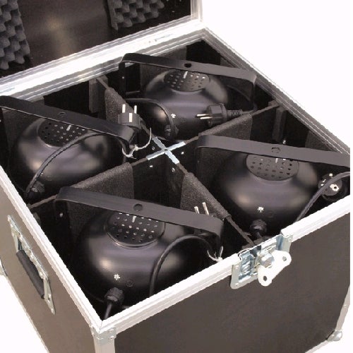Omnitronic flightcase voor 4x PAR 64 Long