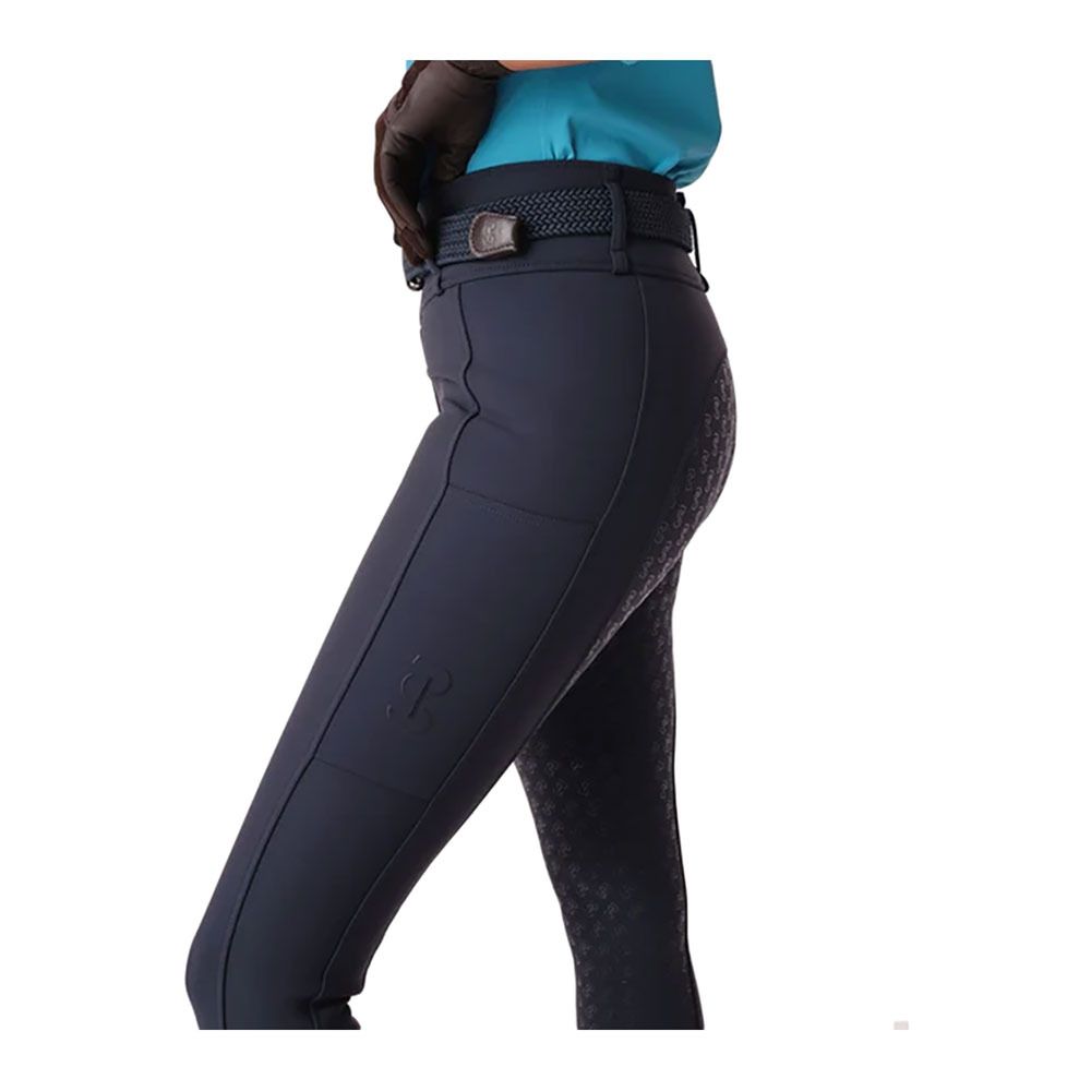 PS of Sweden BRITNEY FG WINTER - Pantalon fond de peau siliconé Femme navy