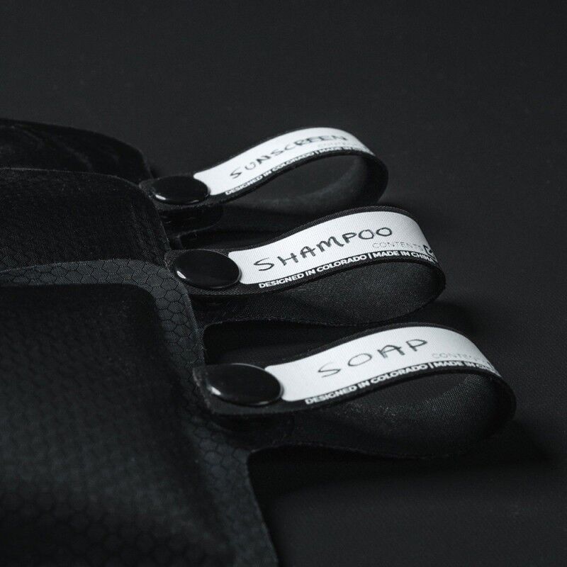 FlatPak Toiletry Bottle Pack x3