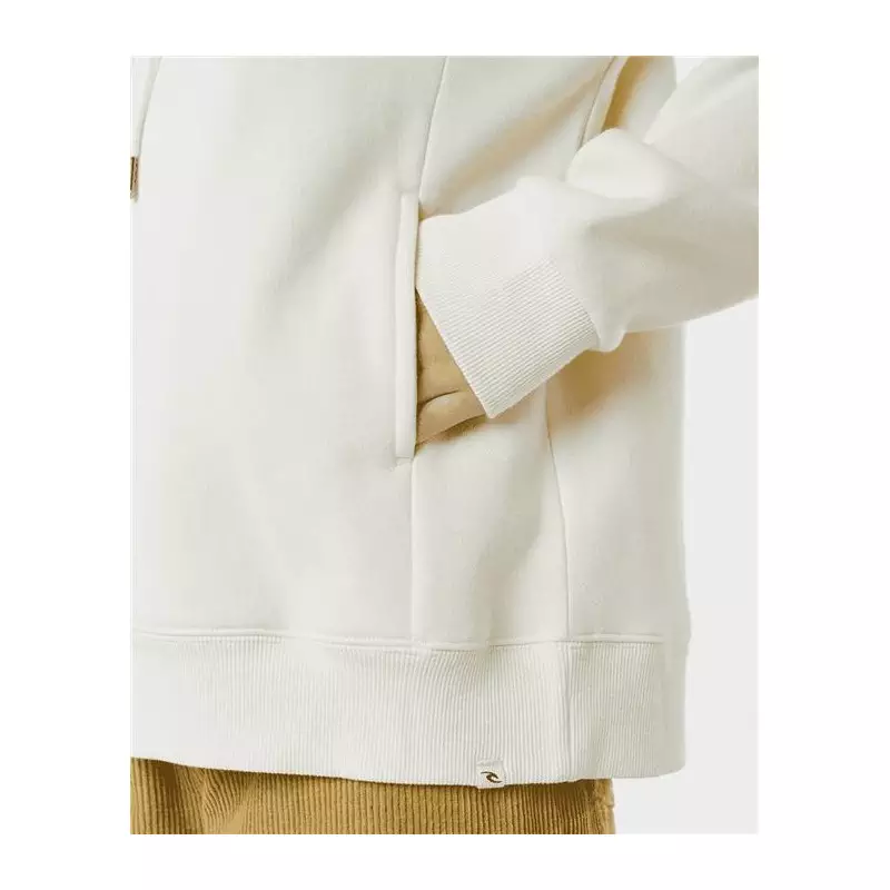 Sweat femme RIPCURL Galicia Full Zip Fleece Off White
