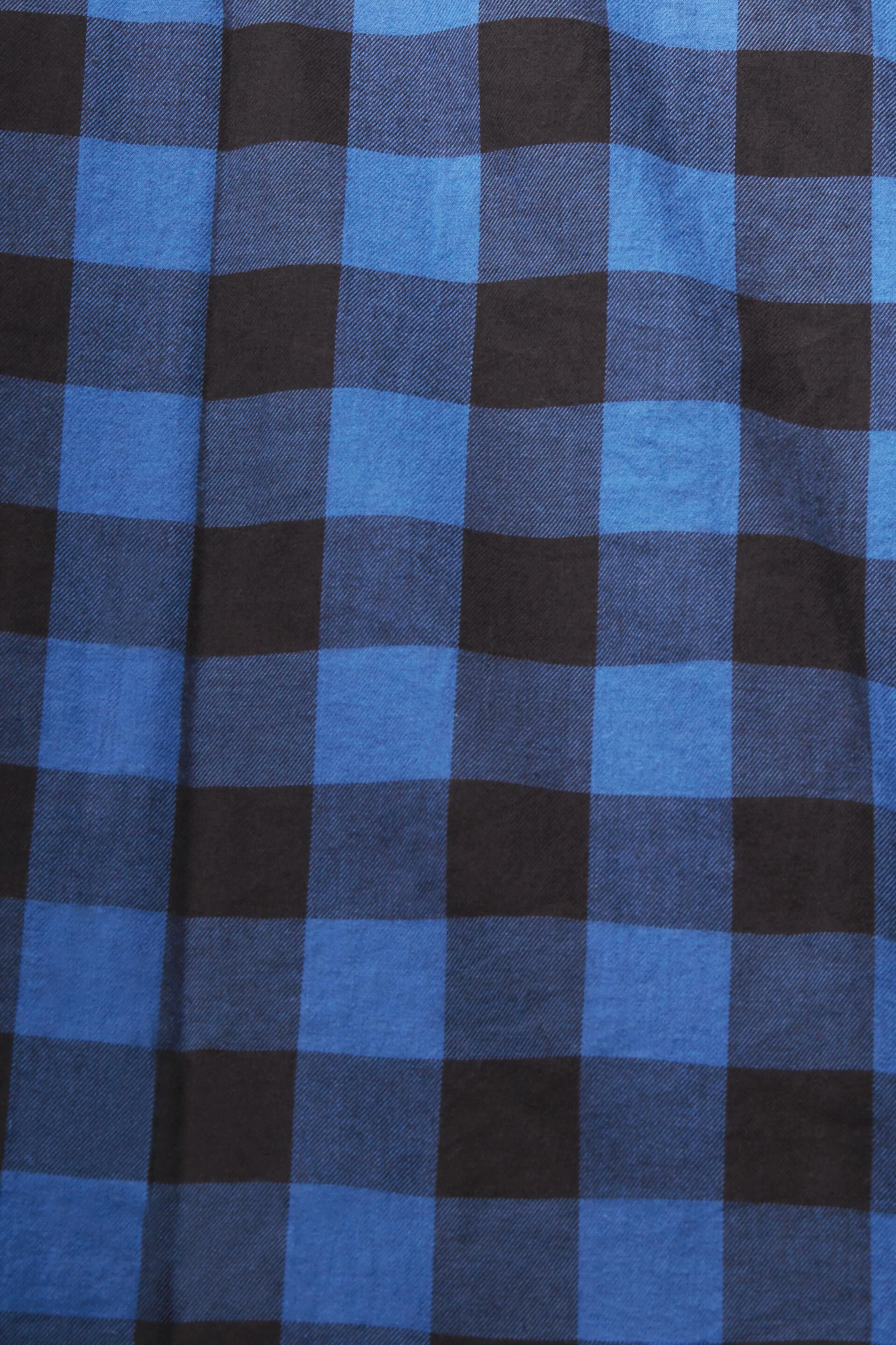 Chemise en flanelle de coton durable à carreaux vichy