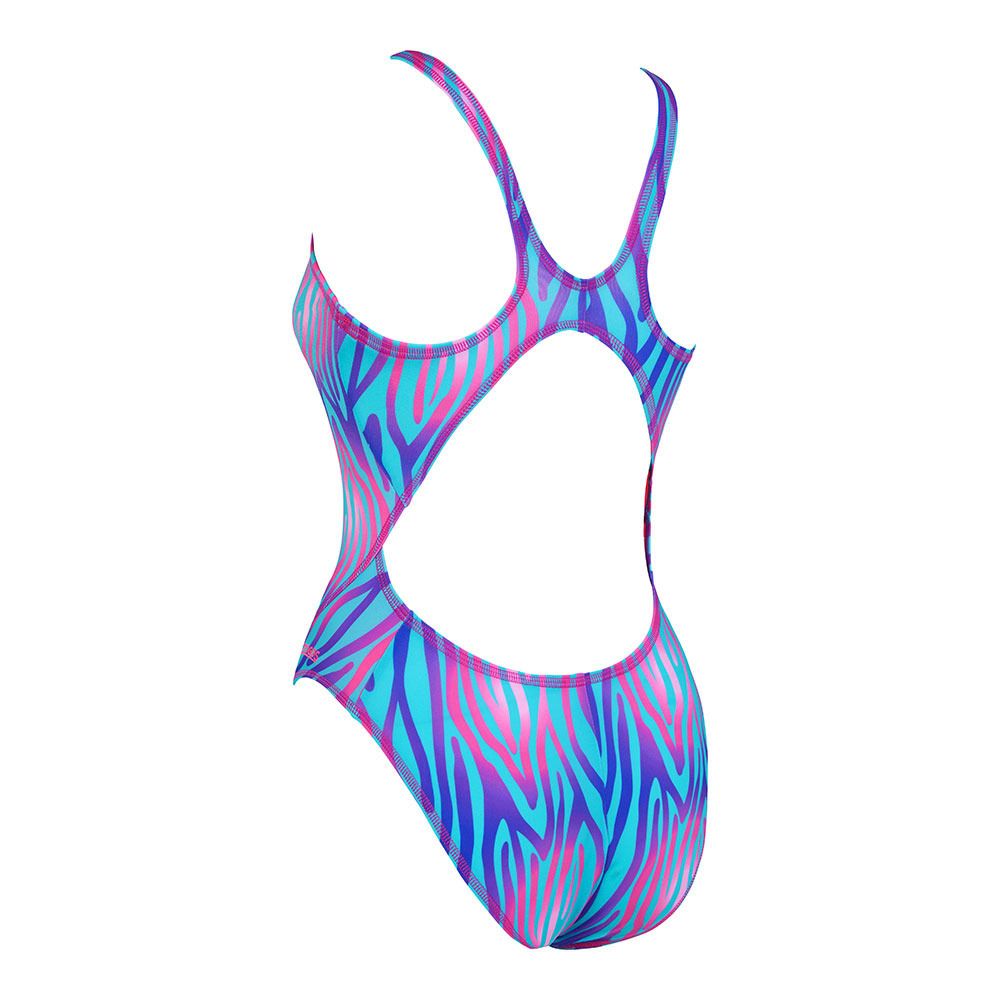 Zoggs MASTERBACK - Maillot de bain 1 pièce Femme swim crazy print
