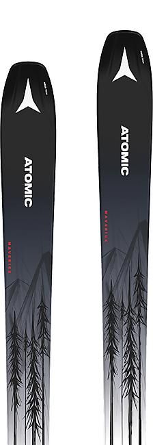 ATOMIC - SKI ALL MOUNTAIN MAVERICK 95 TI BLACK/WH/RED