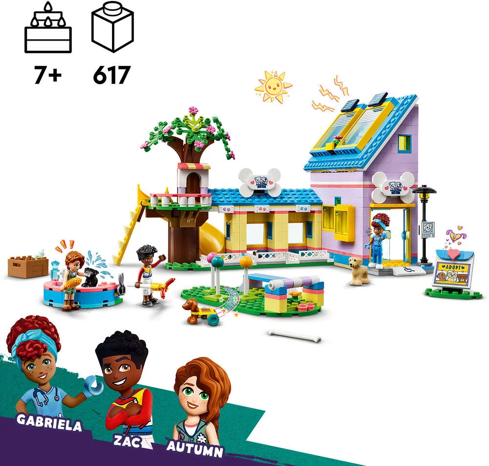 LEGO®FRIENDS 41727 - LE CENTRE DE SAUVETAGE CANIN