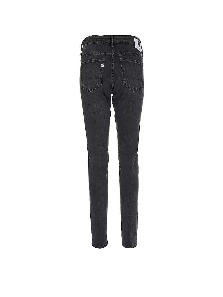 MUD JEANS Jeans Slim Fit SKYLER schwarz