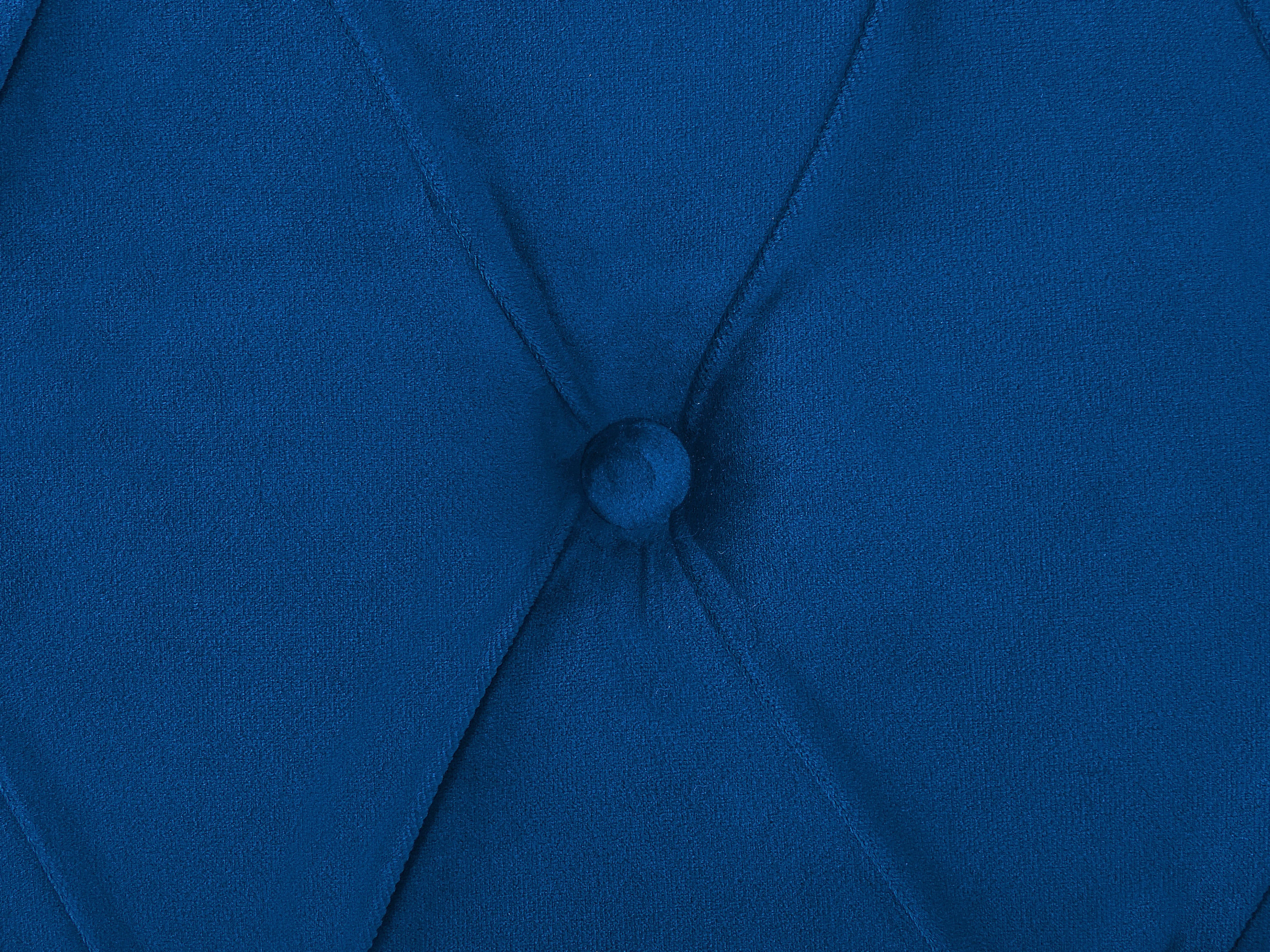 Waterbed Fluweel AVALLON 180 x 200 cm Marineblauw