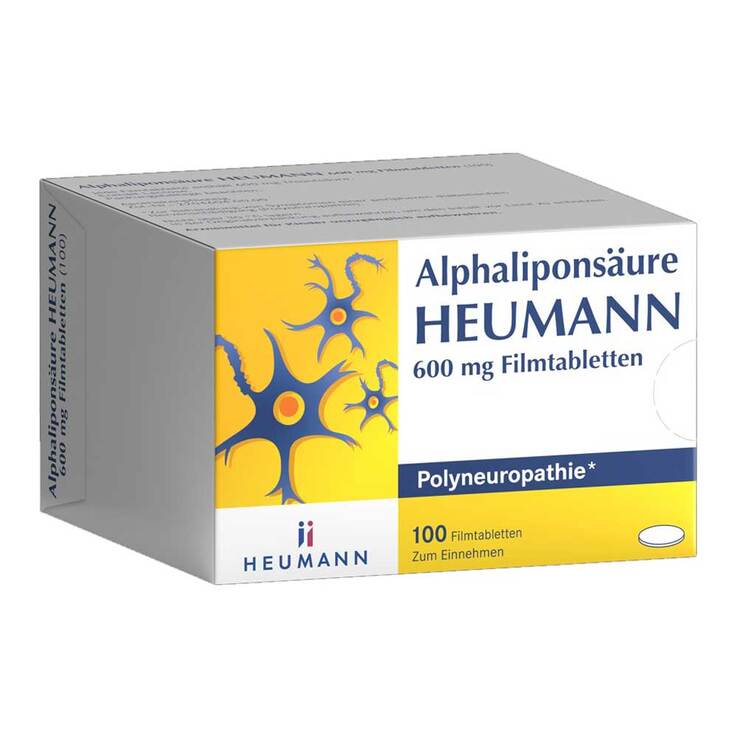 Alphaliponsäure Heumann 600 mg Filmtabletten, 100 St
