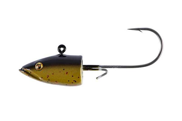 Tête Plombée Fox Rage Eel'Head Green Pumpkin Jighead