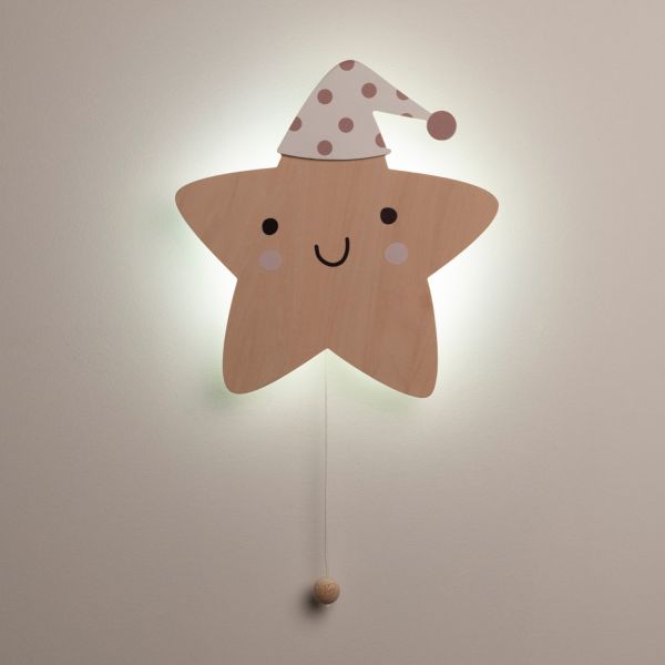 Baby's Only Wandlamp - Heaven - Ster - Beige