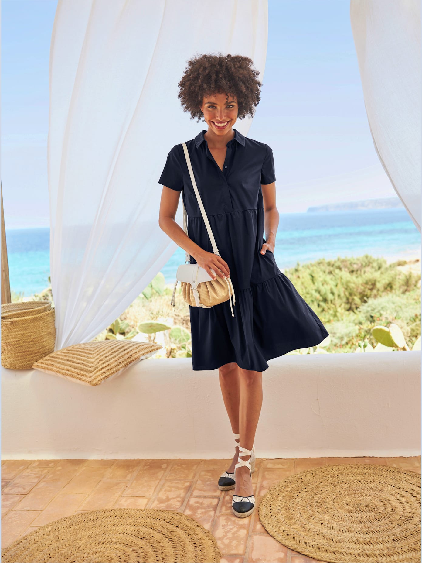 Robe 68% coton