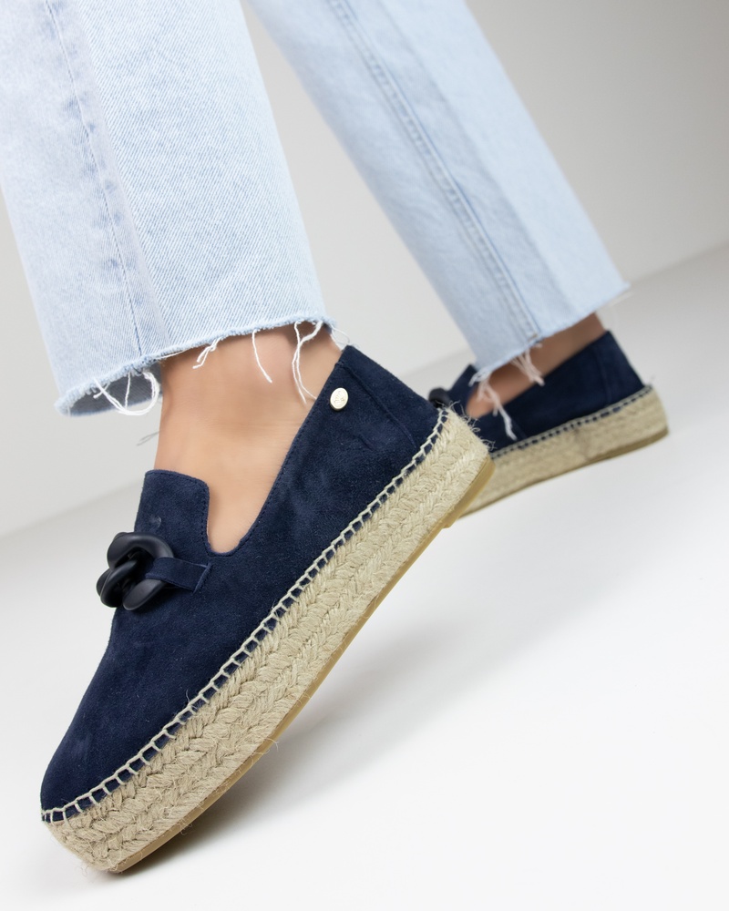 Fred de la Bretoniere Espadrilles  - blauw