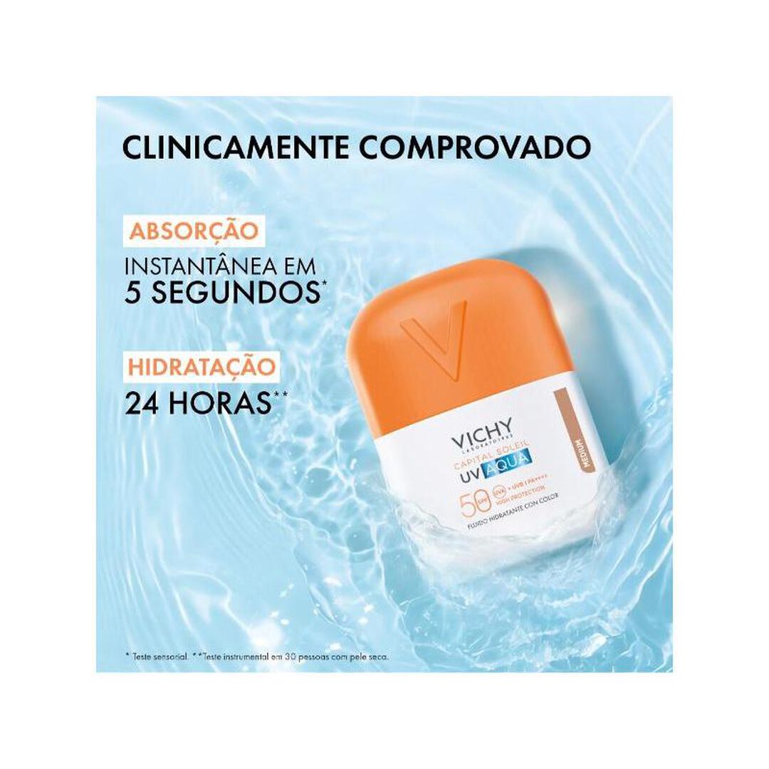 UV Aqua Diário SPF50 com Cor