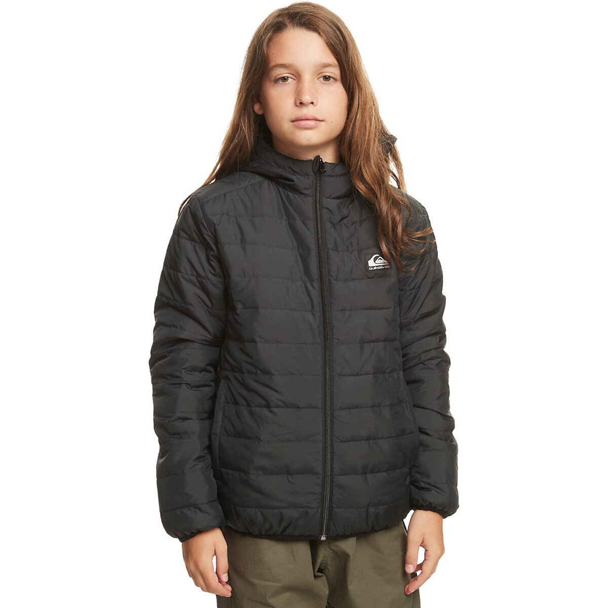 QUIKSILVER<br>Jaqueta de penas reversível com capuz
