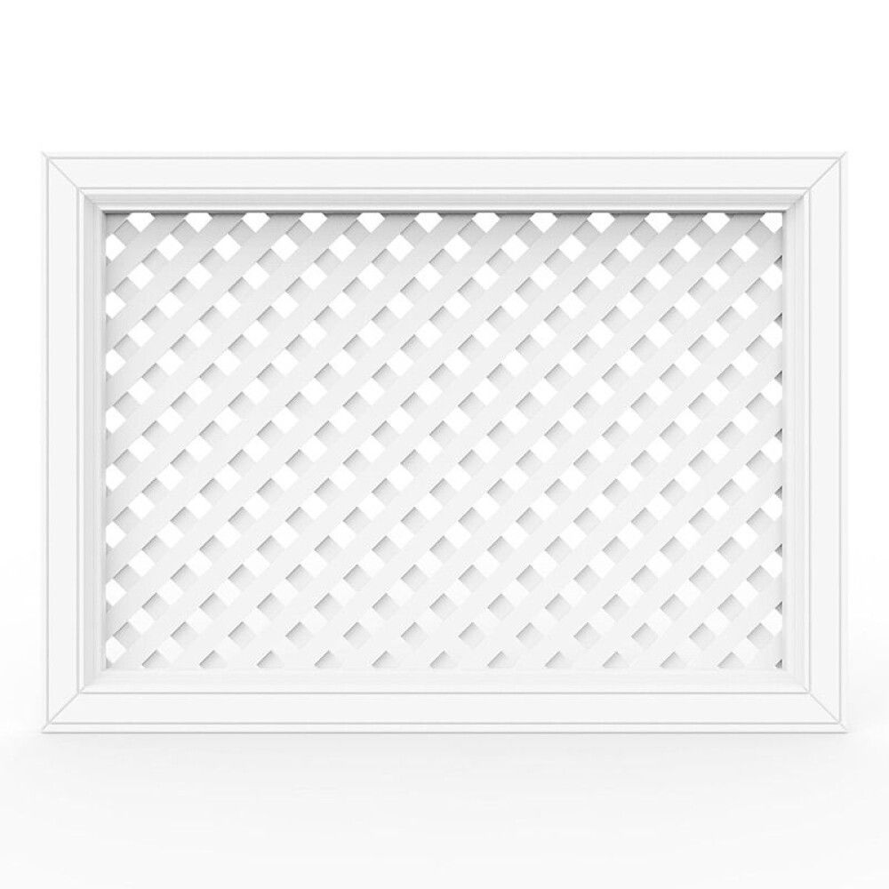 RADIATORSKJULER LUNDBERGS KLARA HVIT 1160X700MM