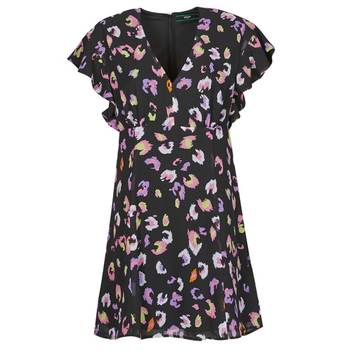 Guess - AYAR DRESS - Noir / Multicolore